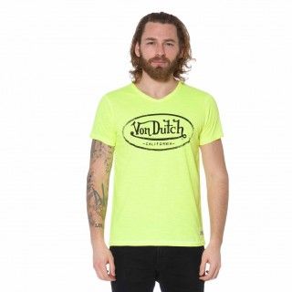 T-shirt Von Dutch Col en V homme Ron Vondutch - 1