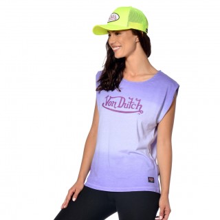 T-shirt femme col rond June Vondutch - 1