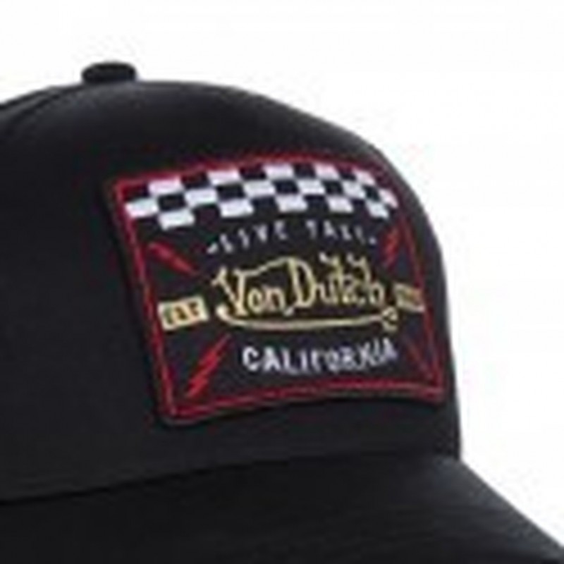 Casquette Enfant Vondutch Noire Trucker Snapback BLACKY Vondutch - 3