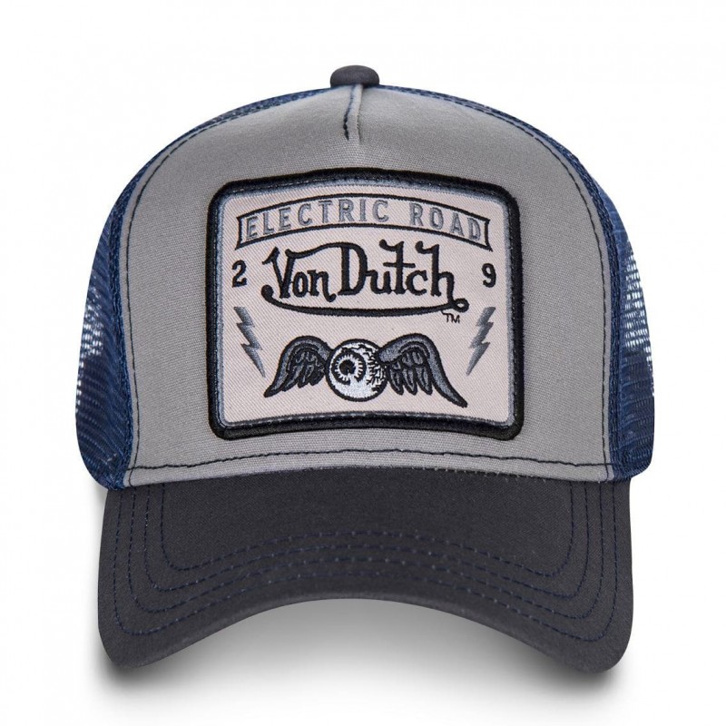 Blue Von Dutch Flying Eye Square men's baseball cap Vondutch - 2