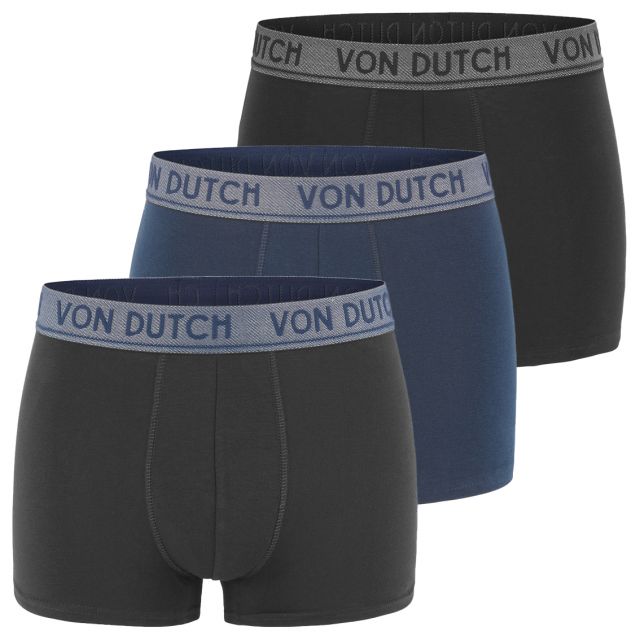 Lot de 3 Boxers Von Dutch homme en coton Original Vondutch - 1