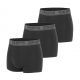 Pack of 3 cotton Original men's Boxers Black Vondutch - 1