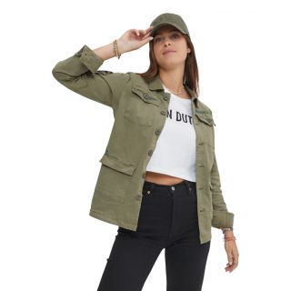 Veste Coton Femme Von Dutch Angel Kaki Vondutch - 1