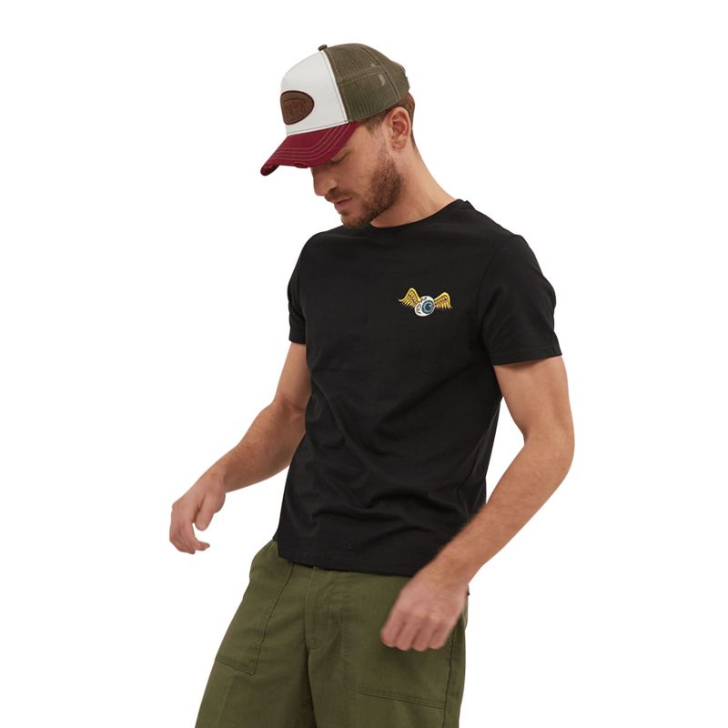 T-shirt homme Col rond Print Devant et Dos Eye Vondutch - 3