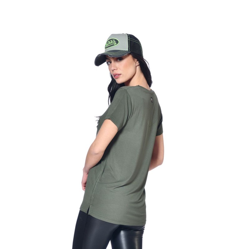 Tshirt en col V femme Roon Vondutch - 4