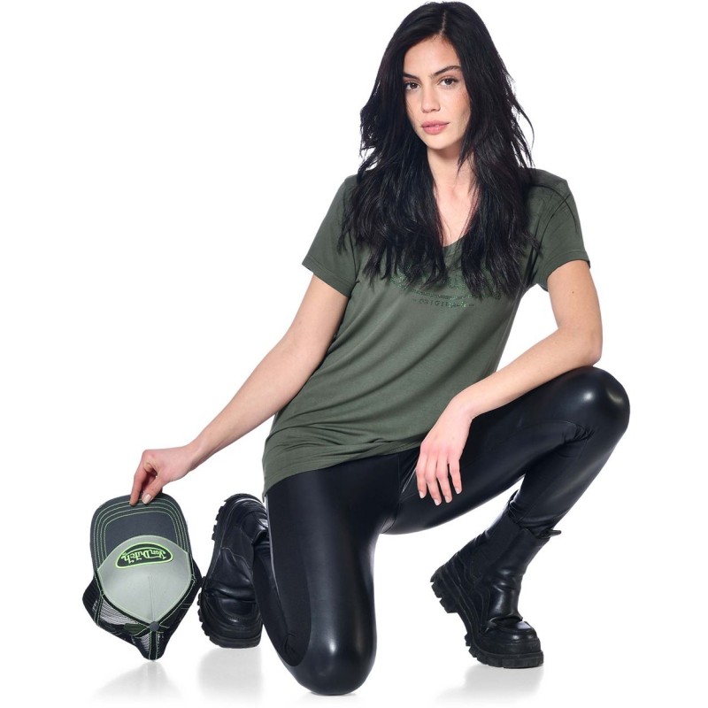 Tshirt en col V femme Roon Vondutch - 5