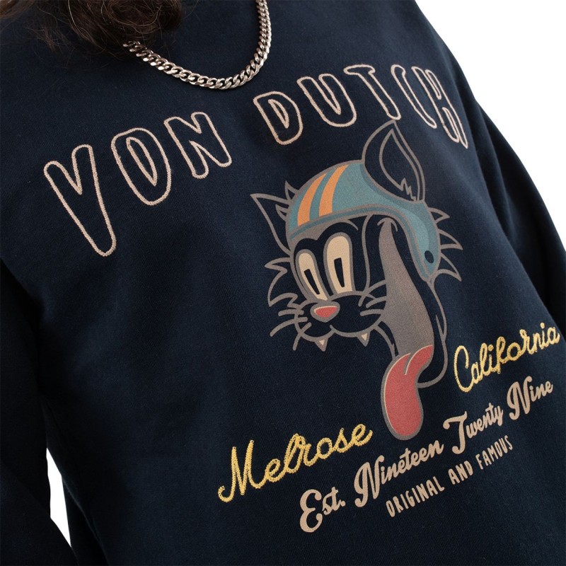 Sweat Col Rond homme en coton Kitt Vondutch - 4