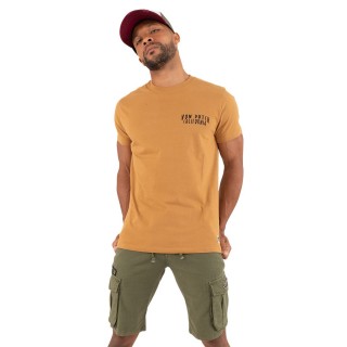 T-shirt col rond regular fit homme en coton Handy Vondutch - 1