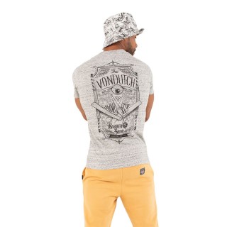T-shirt col rond regular fit homme en coton Von Dutch Shave Vondutch - 1