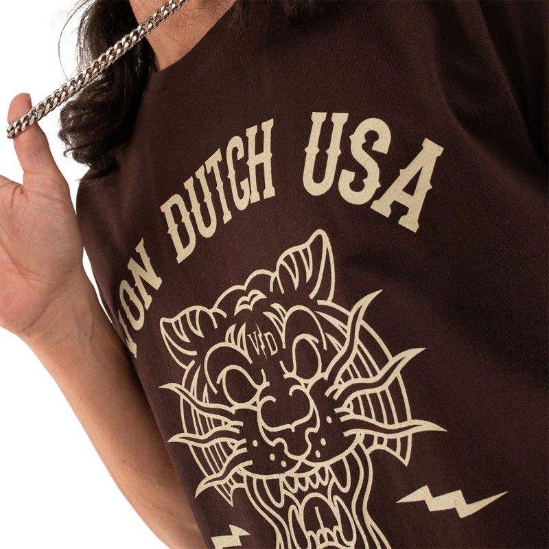 Tee Shirt Noir coupe Régular Col rond NEW YEAR | Homme - Vondutch Vondutch - 2