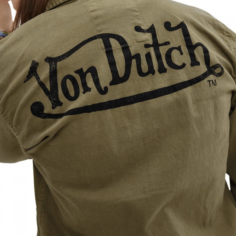 Surchemise Mi saison Verte CAMILA | Femme - Vondutch Vondutch - 4