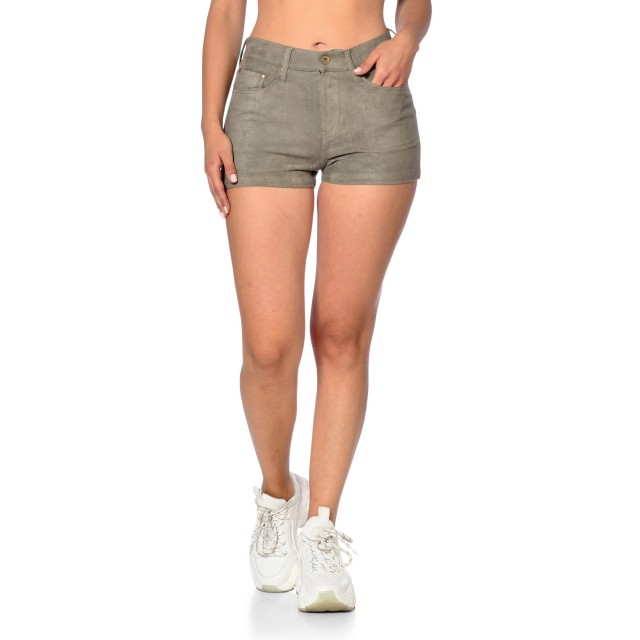 Short court femme 5 poches effet Daim Victoria Vondutch - 1