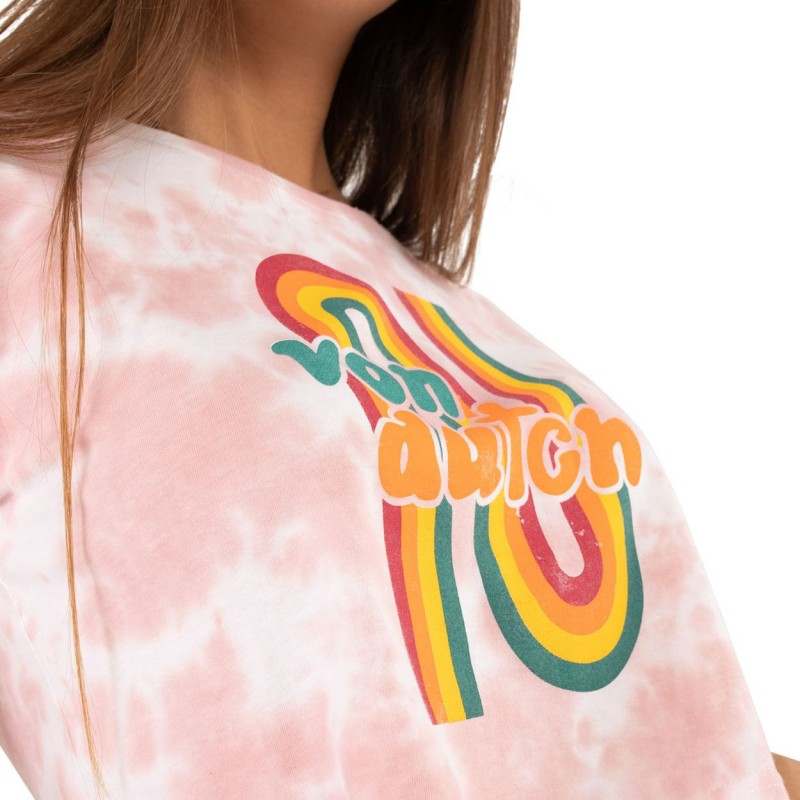 Crop Top Tie and Dye femme en coton Bow Vondutch - 2