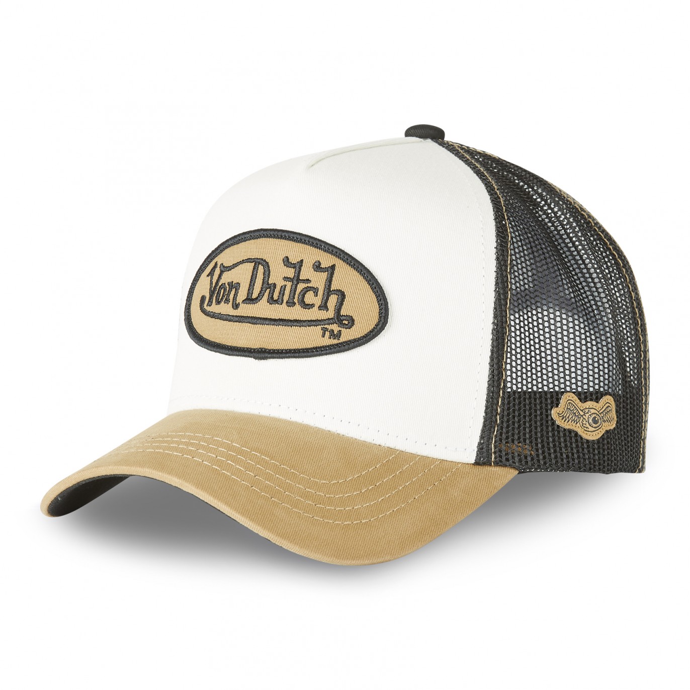 Casquette Vondutch Blanche Trucker Snapback CLASSIC Vondutch - 1