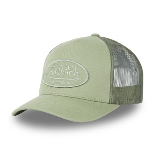 Image of Casquette Vondutch Verte Trucker Snapback LOFB