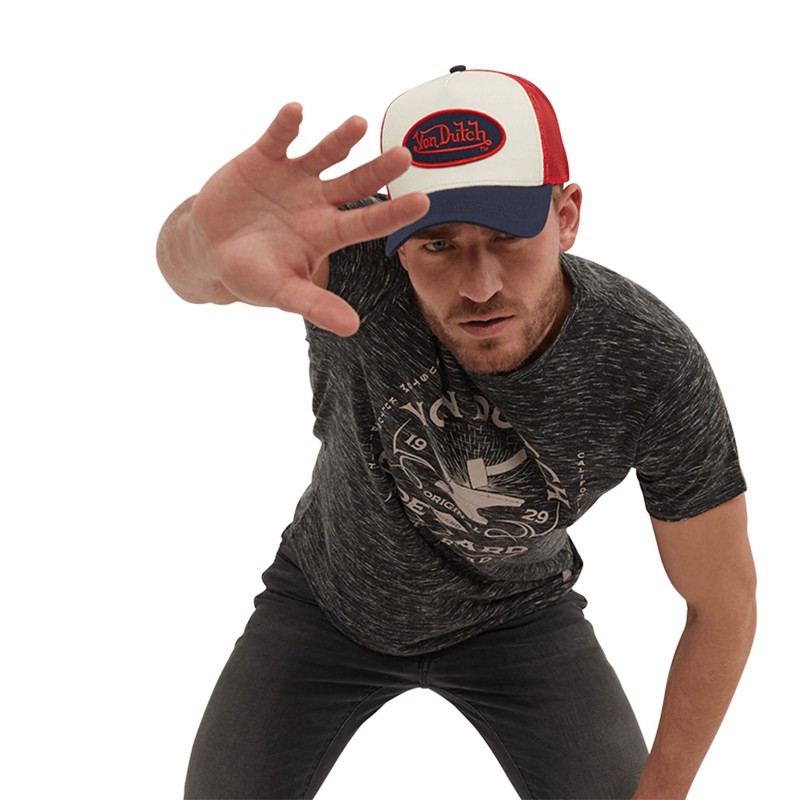 T-shirt homme col rond en coton Hit Vondutch - 5