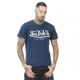 Tee Shirt Bleu coupe Régular Col rond FIRST | Homme - Vondutch