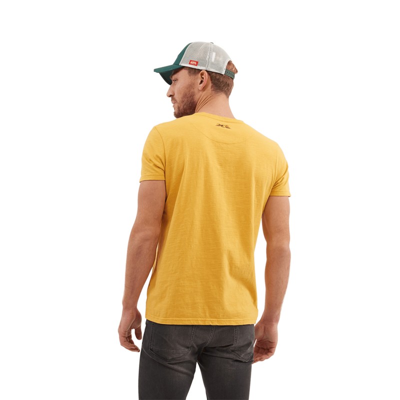 T-shirt col en V homme en coton Klub Vondutch - 2