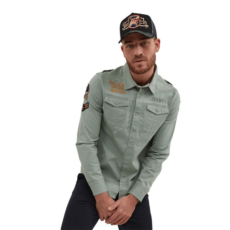 Vêtement Pêche Polyester Chemise Magellan Outdoors Homme – Grande Taille L Manches Longues Vert Pêche Shirts Long Sleeve Dri Fit