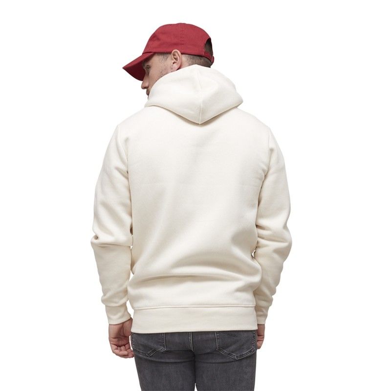 Sweat à Capuche Zippé Beige Molletoné SLIMAN | Homme - Vondutch Vondutch - 4