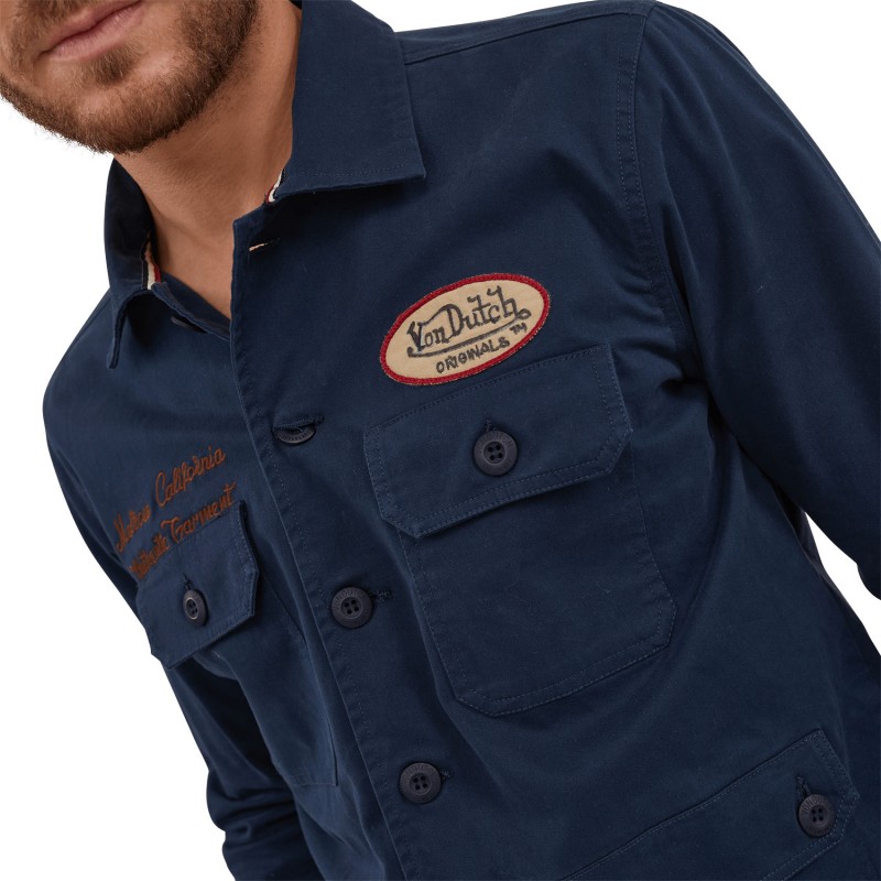 Surchemise Mi saison Bleue SANTOR | Homme - Vondutch Vondutch - 3