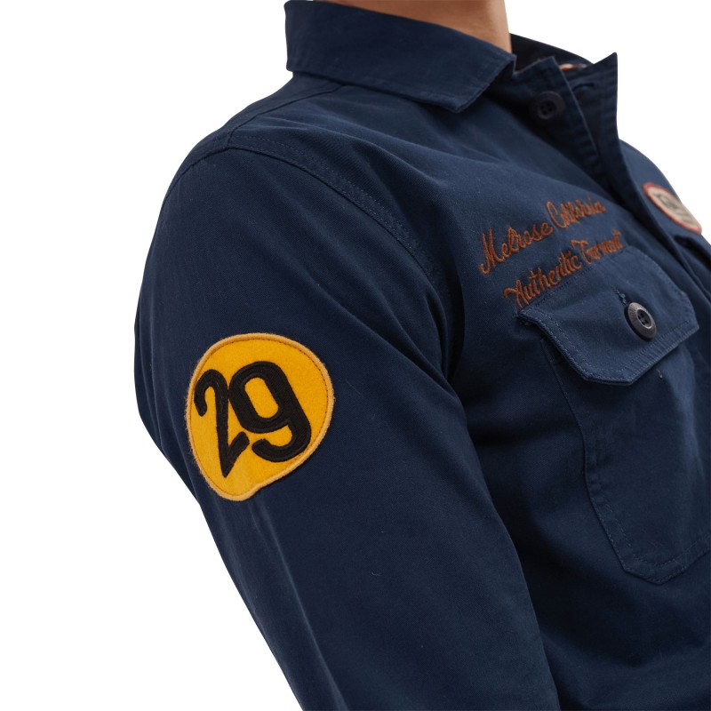 Surchemise Mi saison Bleue SANTOR | Homme - Vondutch Vondutch - 4