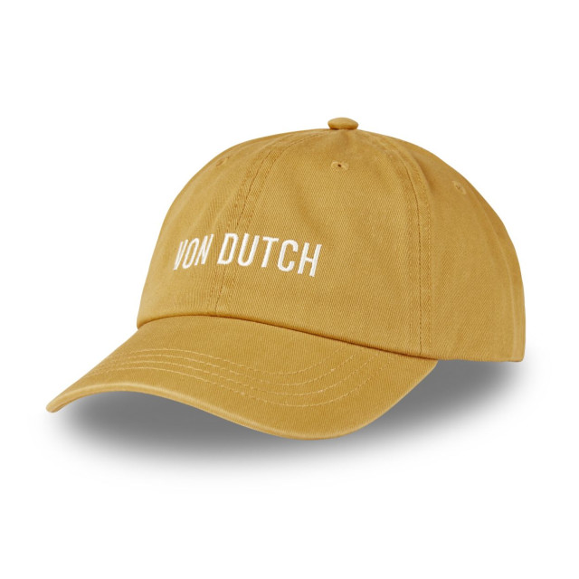 Casquette Dad Cap Von Dutch en coton moutarde Vondutch - 1