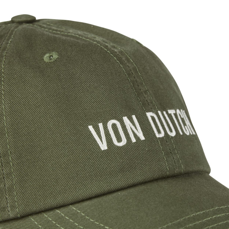 Casquette Vondutch Verte Dad cap Strapback / Boucle OFF WHITE Vondutch - 3