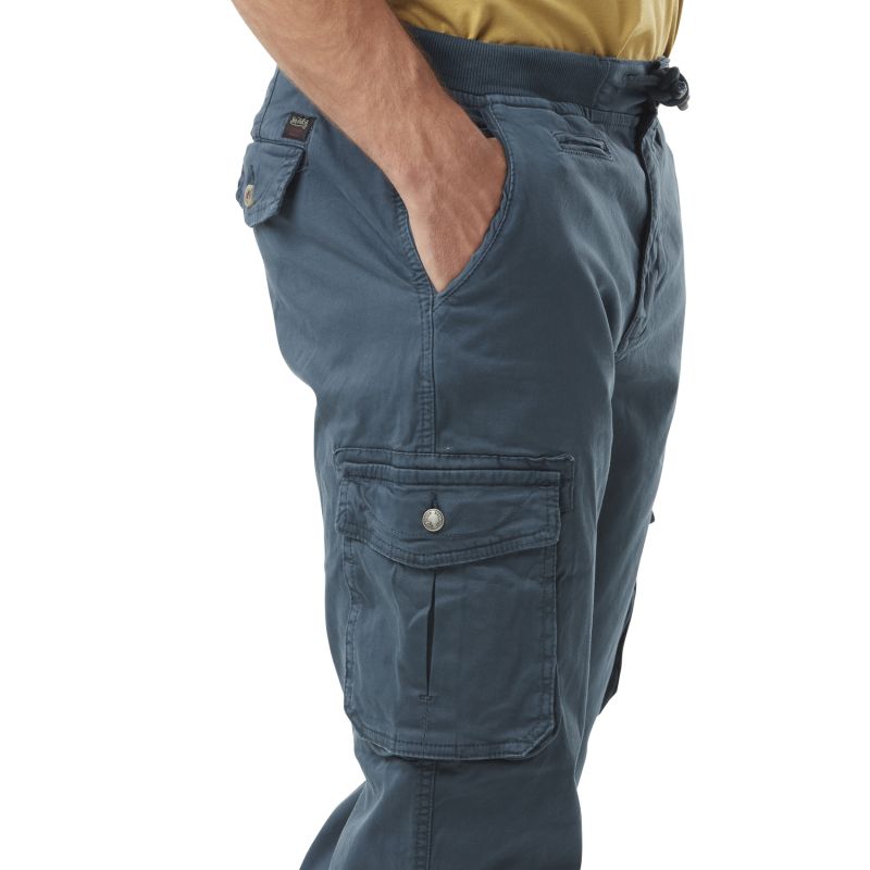 Pantalon en Coton coupe Droit Bleu ICON | Homme - Vondutch Vondutch - 6