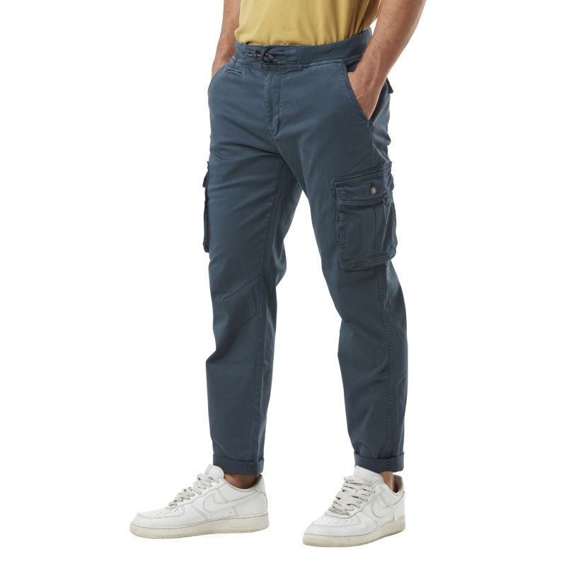 Pantalon en Coton coupe Droit Bleu ICON | Homme - Vondutch Vondutch - 2