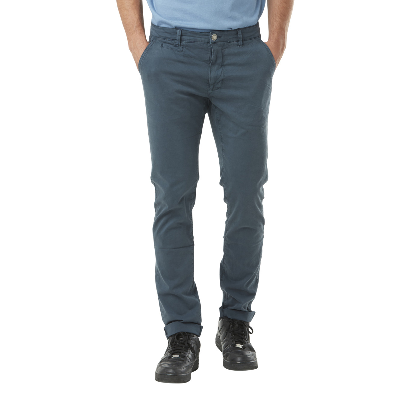 Pantalon chino homme écusson brodé dans le dos en coton Coast Vondutch - 1