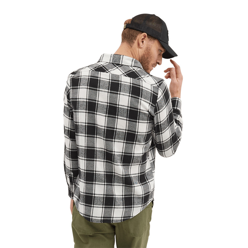 Chemise à Carreaux Droite Manches longues Grise Jack | Homme - Vondutch Vondutch - 3