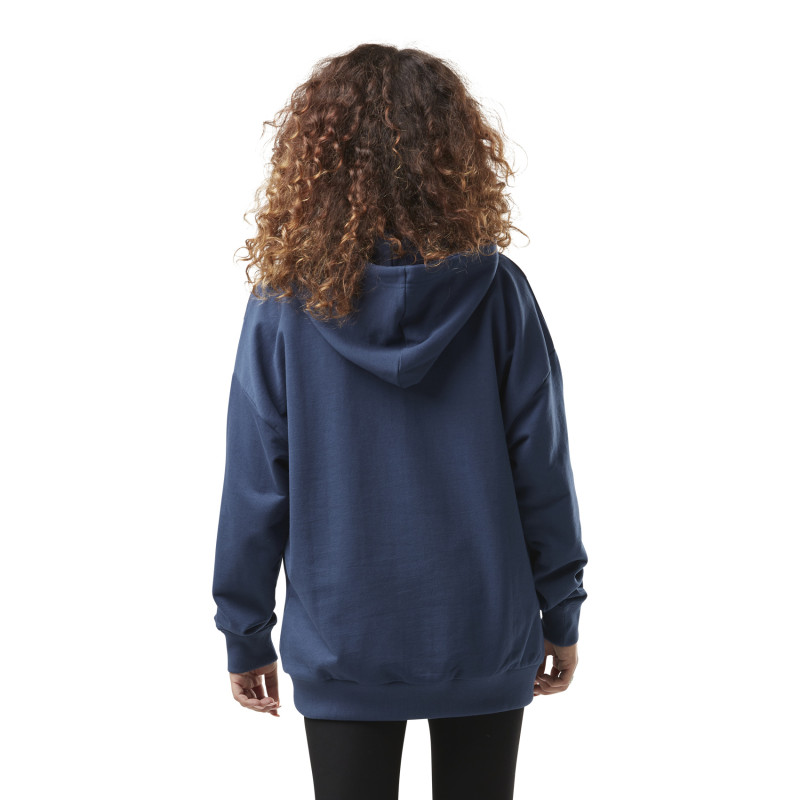 Sweat à Capuche coupe Oversize Bleu SNAKE | Femme - Vondutch Vondutch - 3