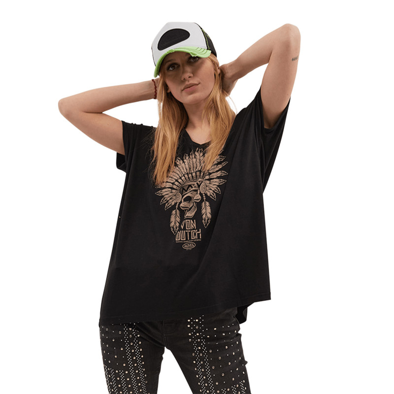 T-shirt femme en coton Von Dutch Nowar - Von Dutch