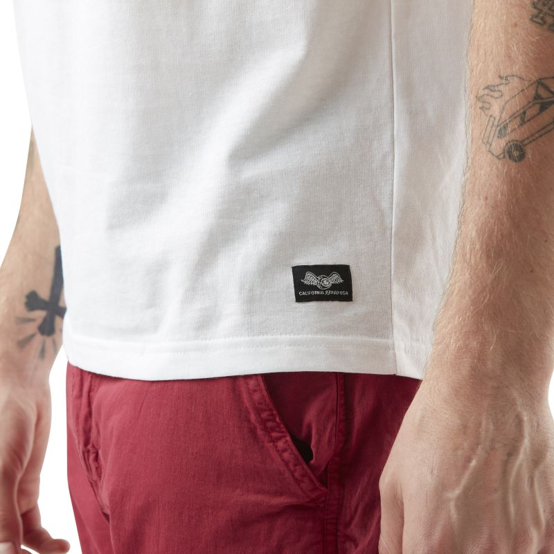 Tee Shirt Blanc coupe Régular Col rond AARON | Homme - Vondutch Vondutch - 4