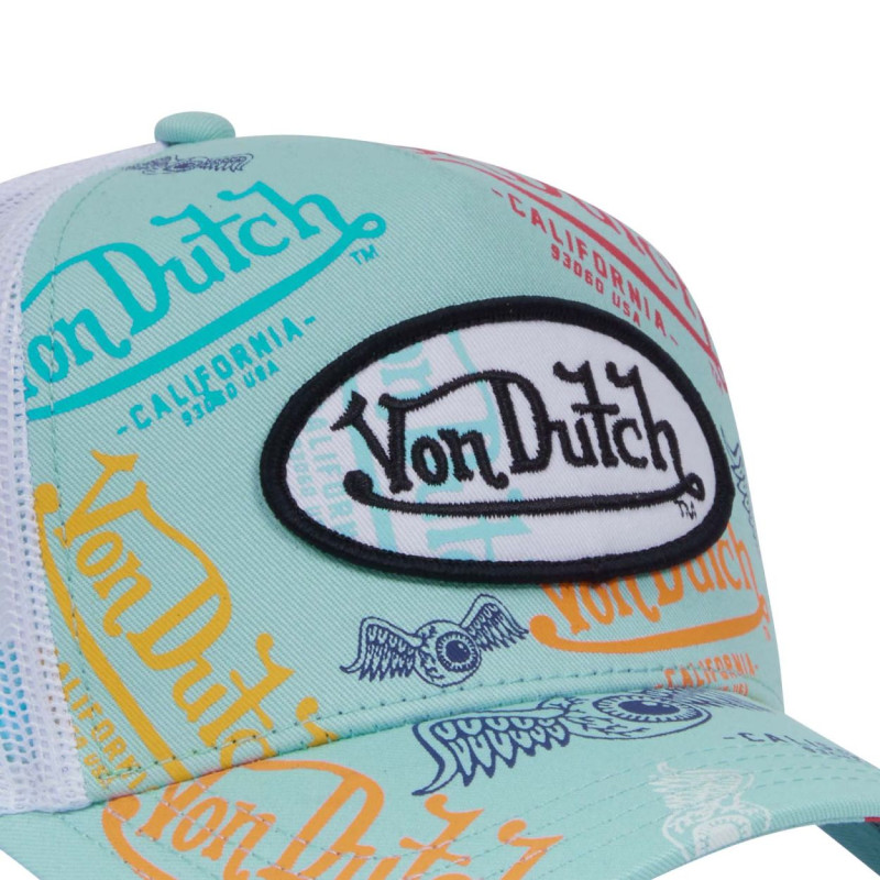 Casquette trucker fermeture snapback Von Dutch Vondutch - 3