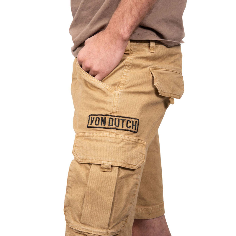 Bermuda Cargo Droit Beige | Homme - Vondutch Vondutch - 3