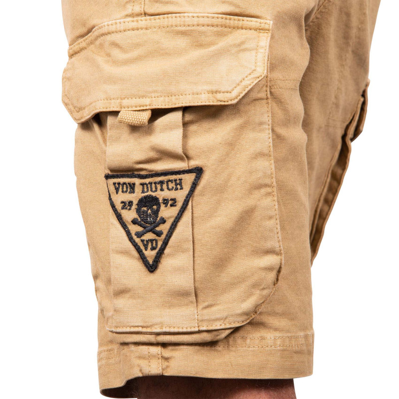 Bermuda Cargo Droit Beige | Homme - Vondutch Vondutch - 4
