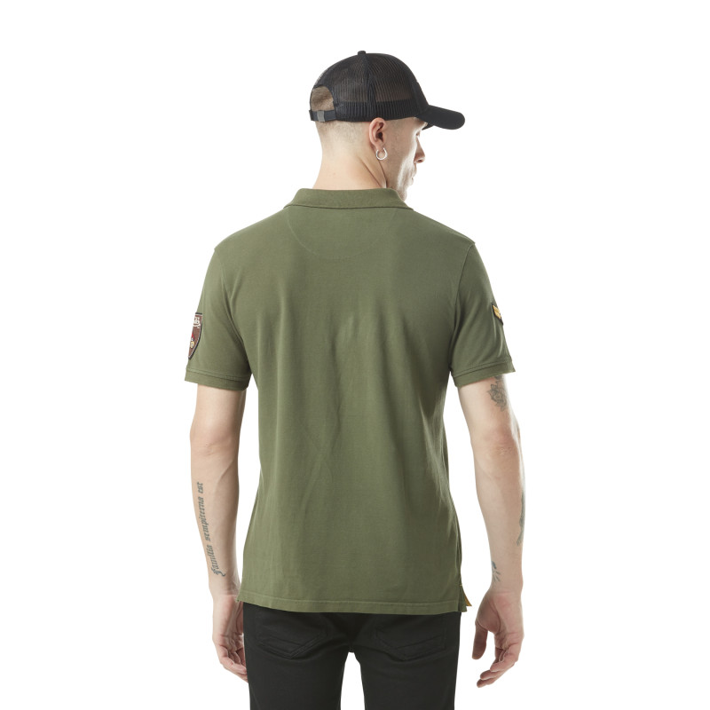 Polo homme pique militaire Mick en coton Vondutch - 2