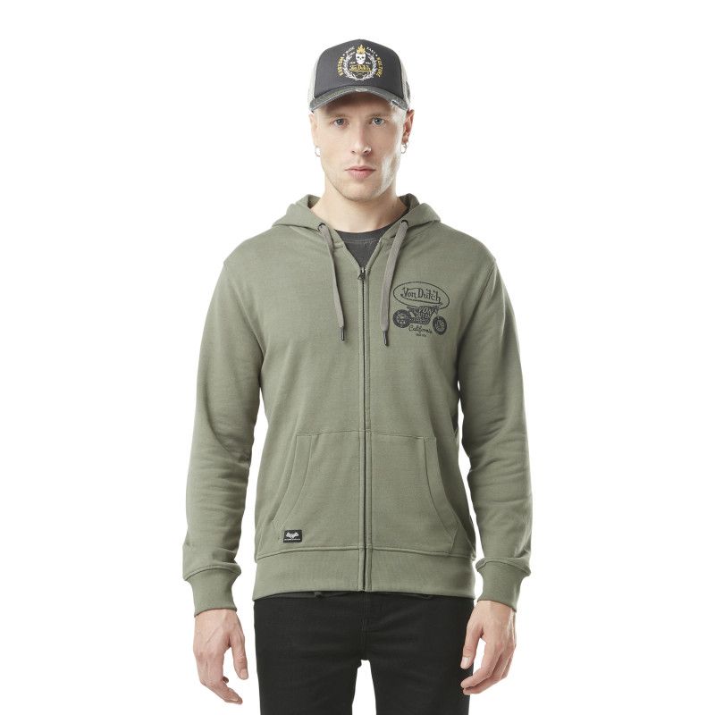Sweat à Capuche Zippé Homme Polaire – Chaud, Confortable, Poches, Tailles S à 3XL, Idéal Sport & Quotidien