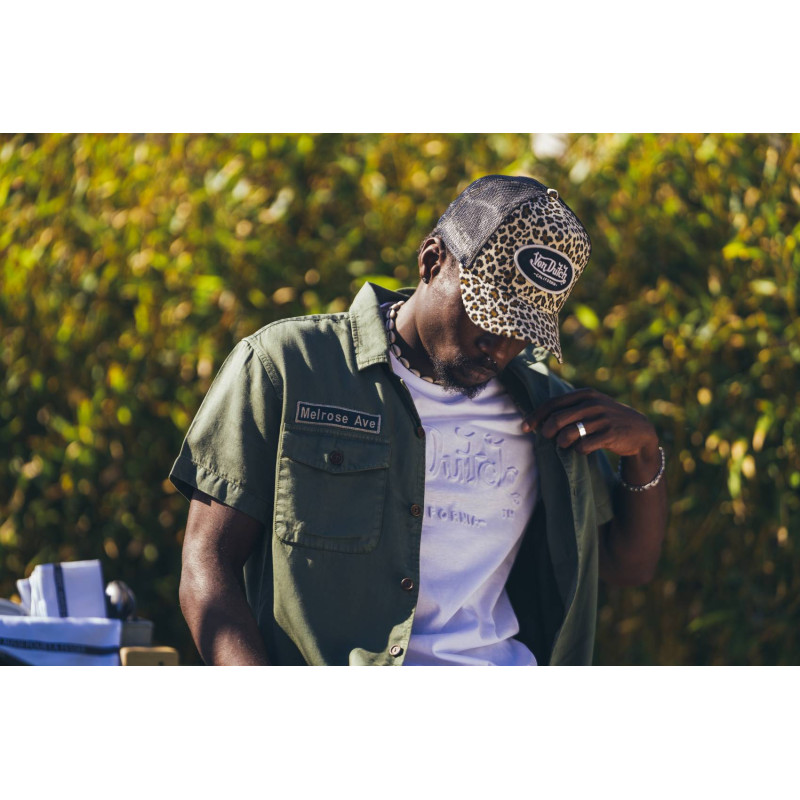 Casquette Vondutch Beige Trucker Snapback LÉOPARD Vondutch - 6