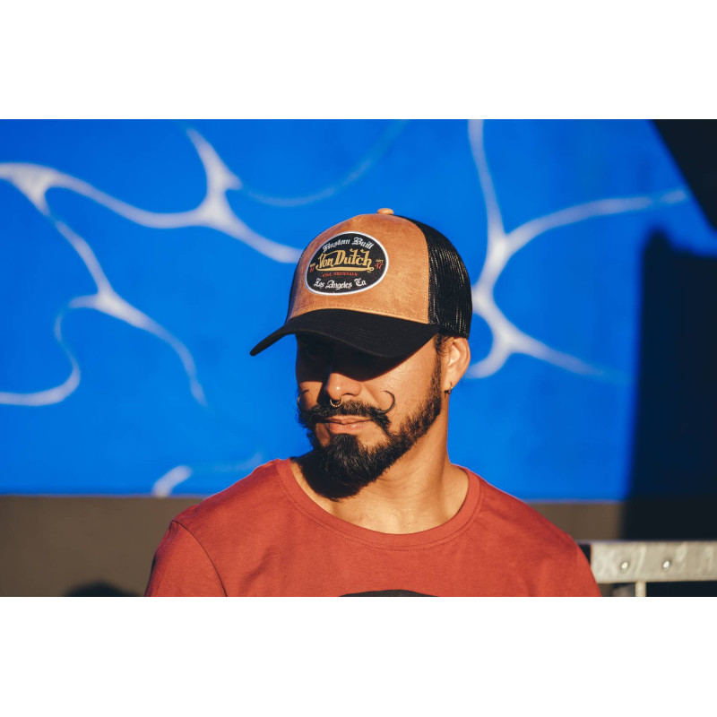 Brown Von Dutch Grl mesh baseball cap Vondutch - 5