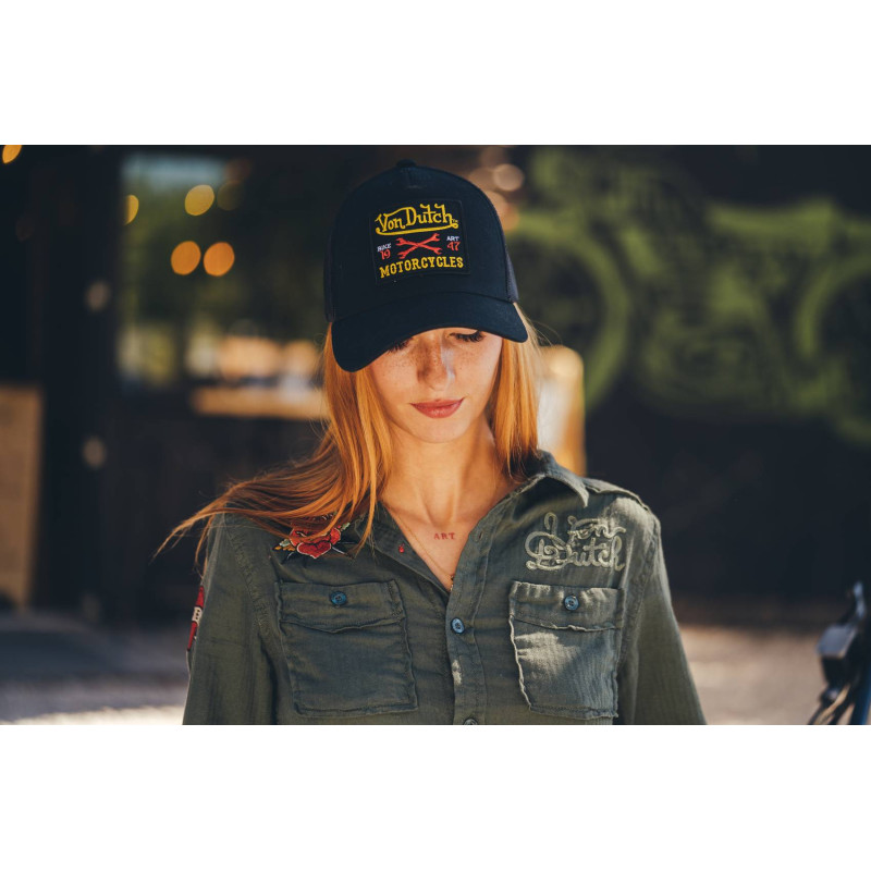 Casquette baseball homme Von Dutch Blacky 2 Noir Vondutch - 5