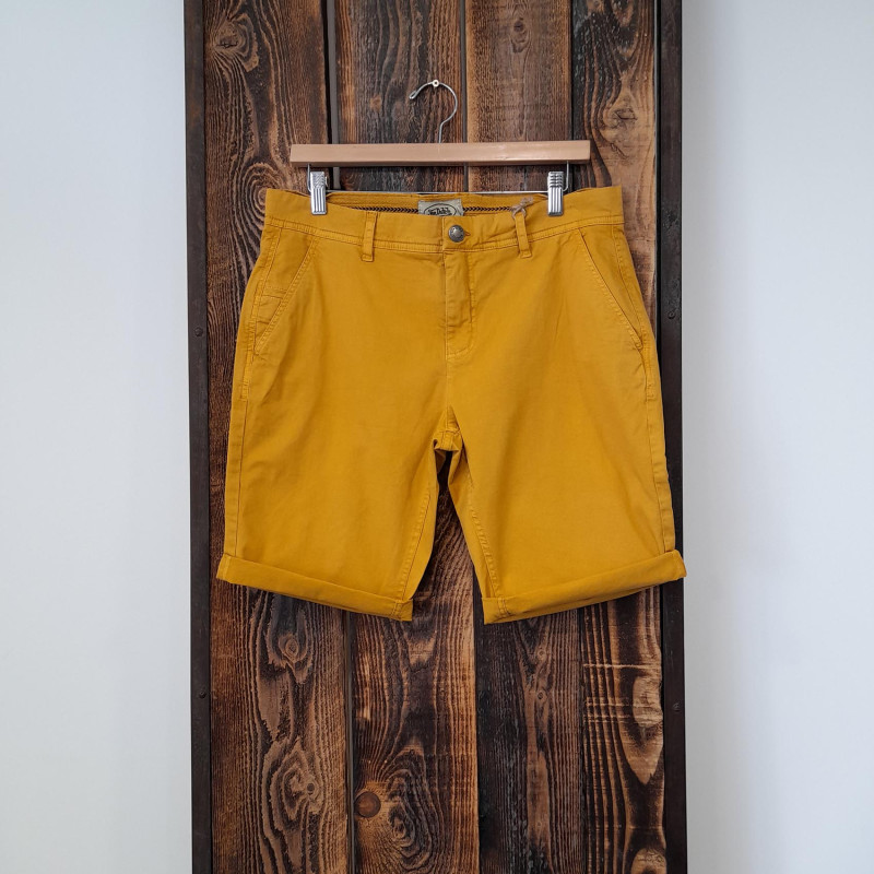 Bermuda Chino Coton coupe Droite Jaune | Homme - Vondutch Vondutch - 3