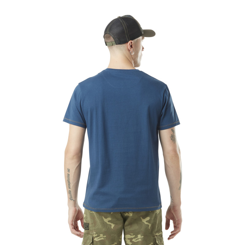 T-shirt homme col rond avec print devant en coton Drive Vondutch - 3