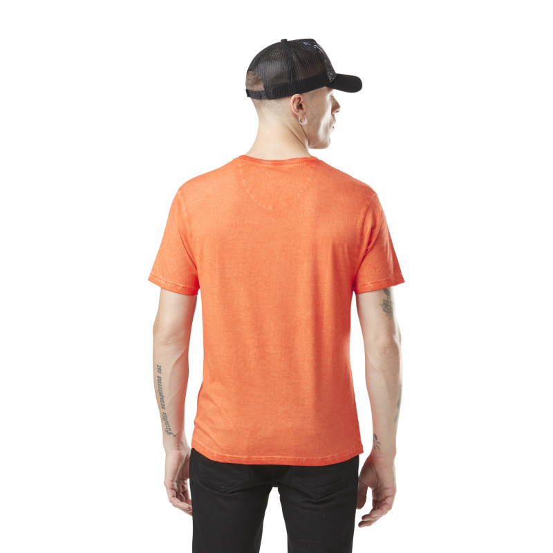 Tee Shirt Orange Imprimé Regular Col rond EVENT | Homme - Vondutch Vondutch - 2