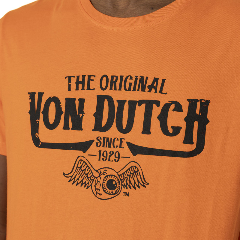 Tee Shirt Orange Regular Col rond ORIGIN | Homme - Vondutch Vondutch - 2