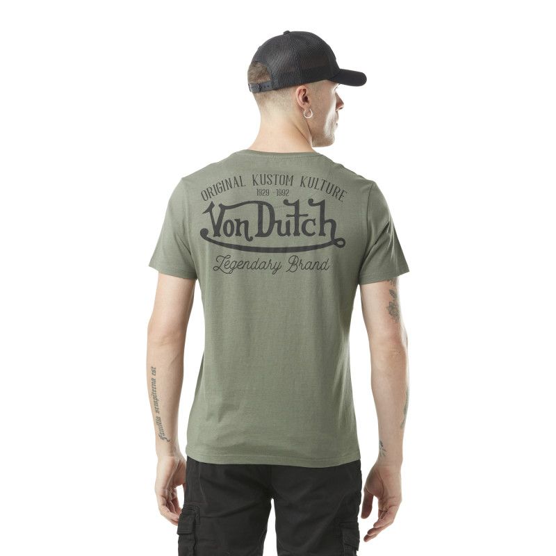 Tee Shirt Vert Regular Col rond EYE | Homme - Vondutch Vondutch - 3