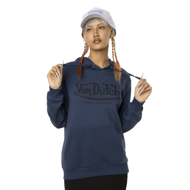 Sweat femme à capuche avec logo Basic Vondutch - 1