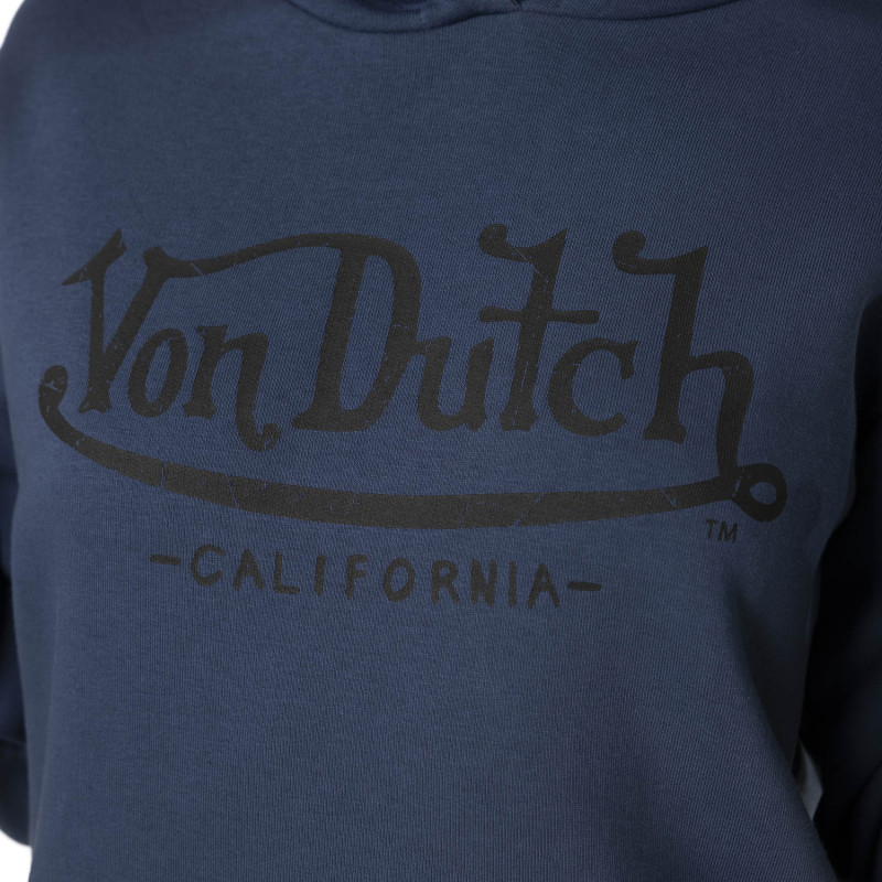 Sweat à Capuche coupe classique Bleu BASIC | Femme - Vondutch Vondutch - 2